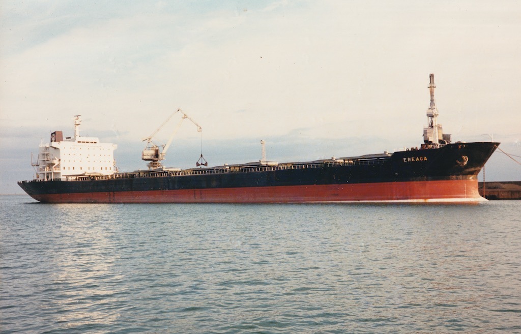 El buque “Ereaga” (1983-1989), último eslabón de Naviera Galea