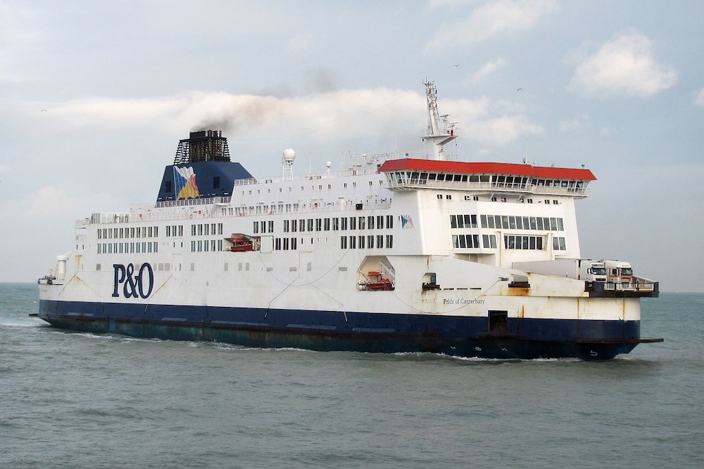 El buque “Pride of Canterbury”, de P&O Ferries, al desguace