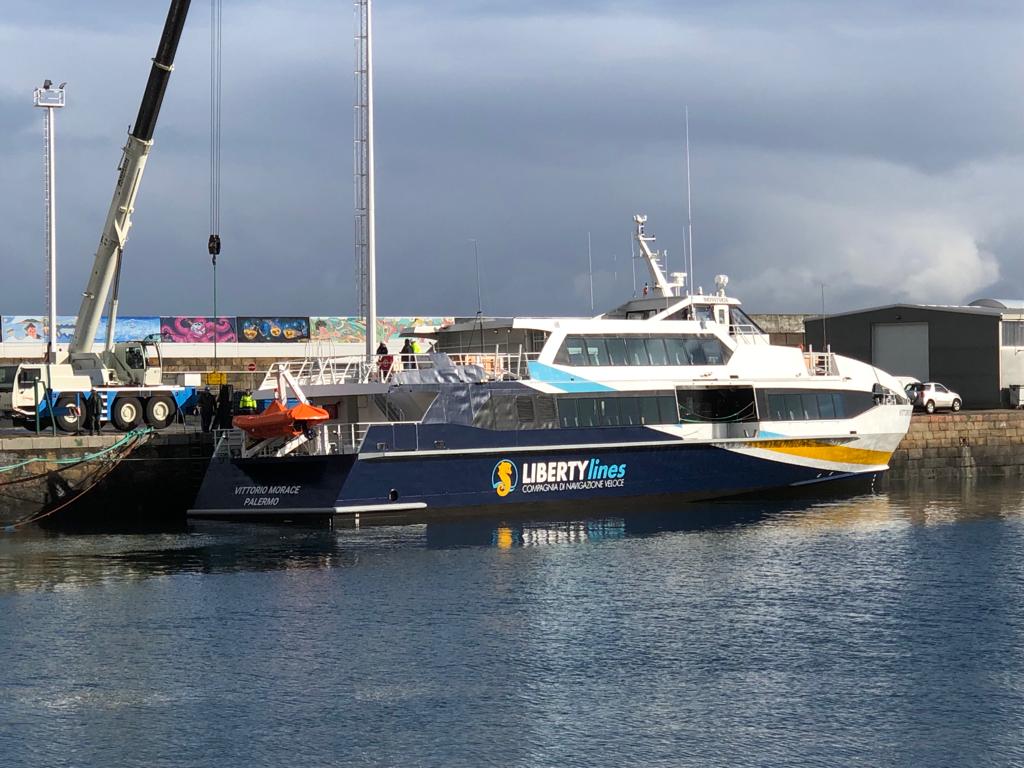 El segundo monocasco de Liberty Lines se llamará “Cristina M”