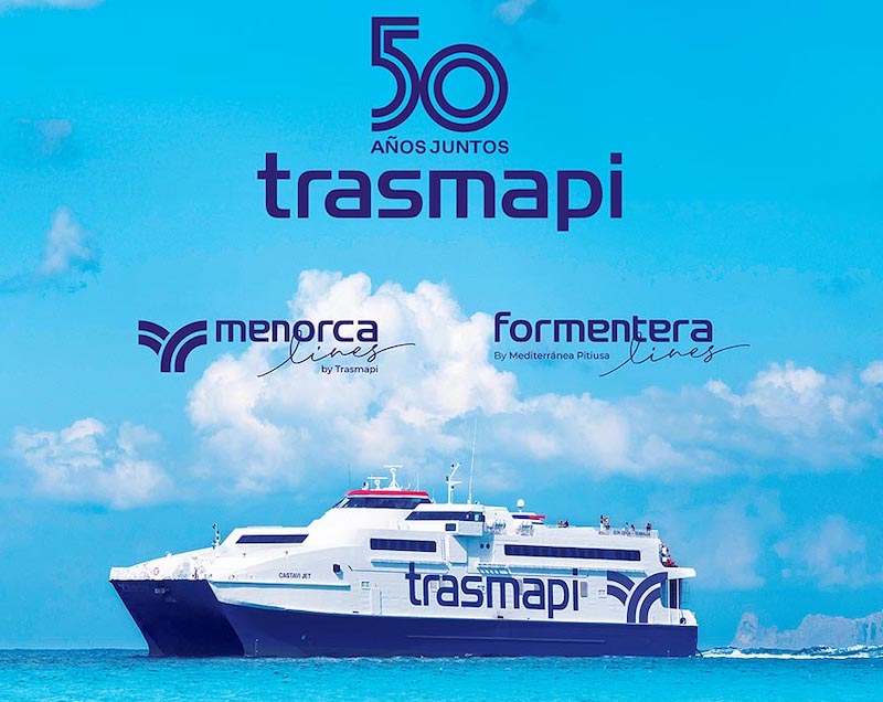 La naviera ibicenca Trasmapi celebra su 50º aniversario