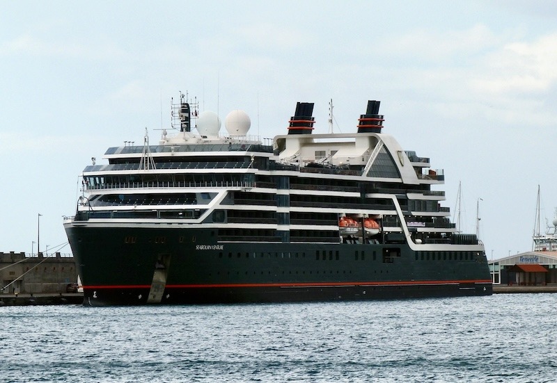 Estreno del lujoso buque “Seabourn Venture” en Tenerife