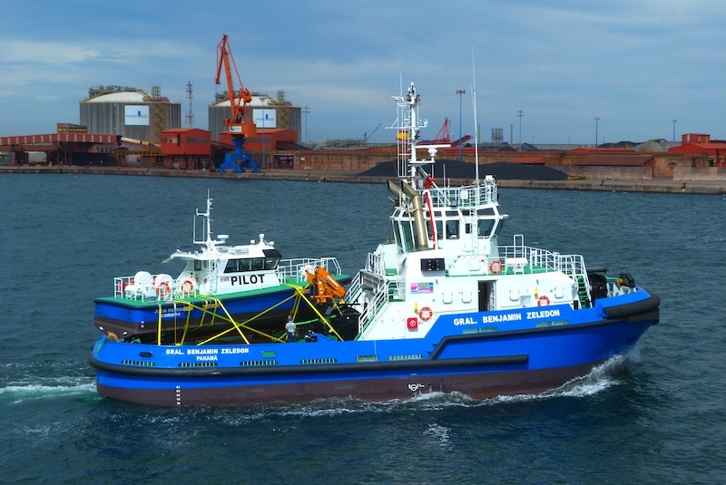 Astilleros Armón Navia entrega un remolcador para Nicaragua