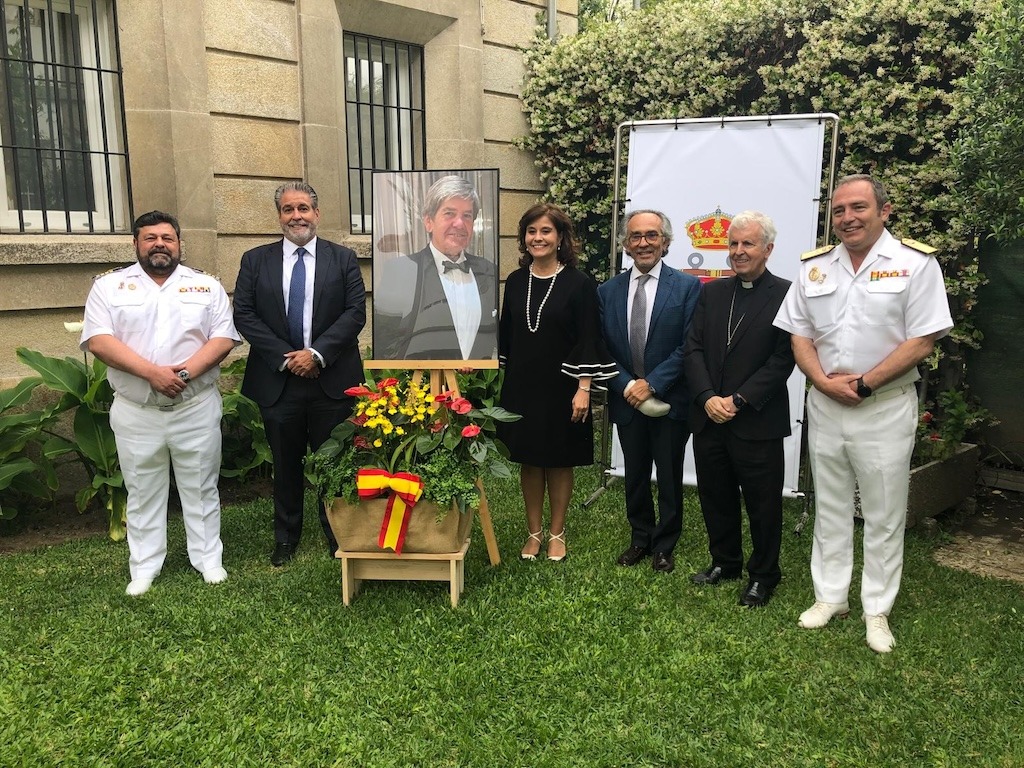 La Armada rinde homenaje a Enrique Fernández-Montenegro Iglesias