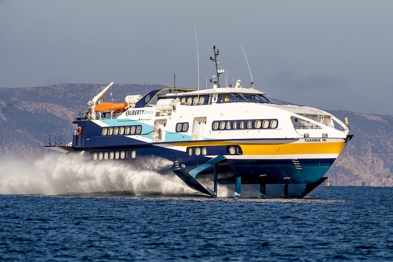 Liberty Lines, con una flota de 34 buques, es la mayor compañía de fast ferries del mundo