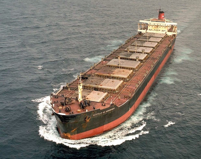 La última etapa del bulkcarrier “Castillo de Quermensó” (1989-2002) en la flota de Elcano