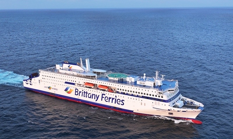Brittany Ferries recibe el ferry “Saint Malo”