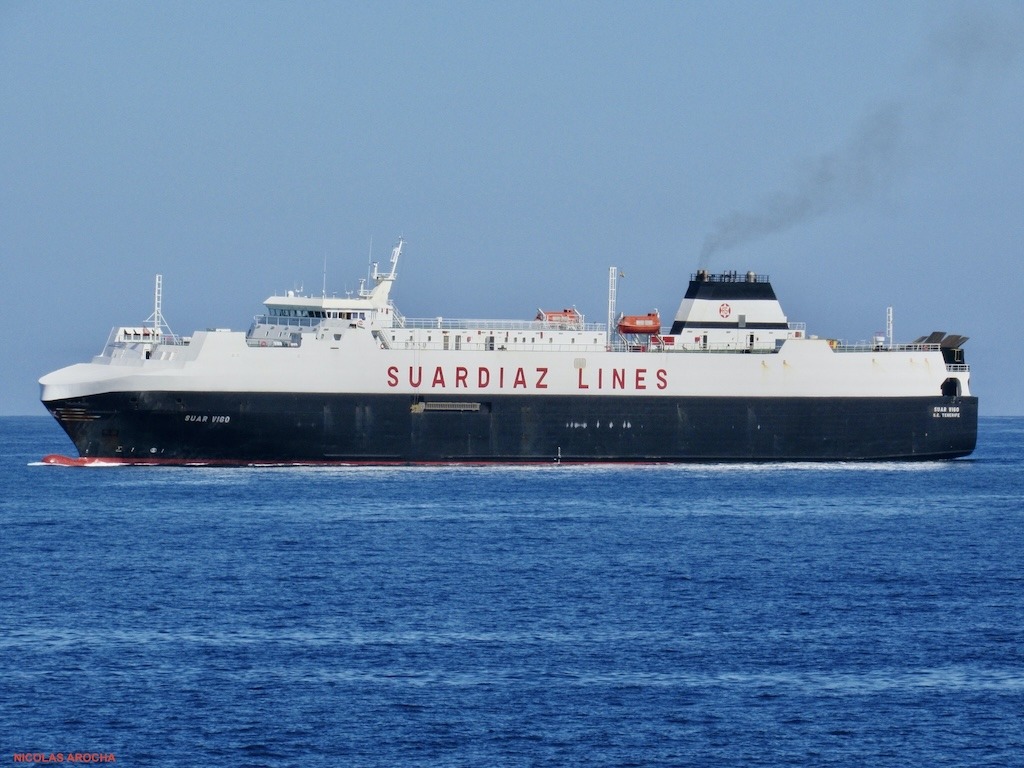 Suardíaz y Grupo Transonuba inician una línea de carga rodada entre Huelva y Tánger Med