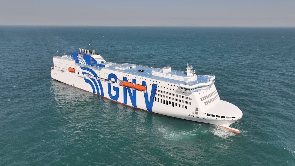 El ferry “GNV Orion” pasará el 23 de mayo por el puerto de Las Palmas, en viaje de China a Italia