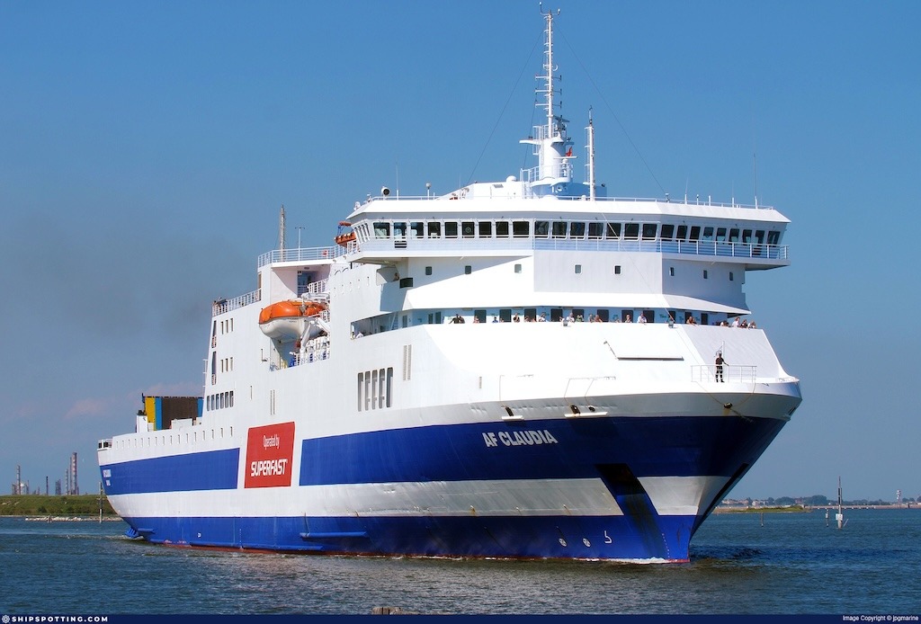 La compañía marroquí AML refuerza la OPE 2025 con el flete del ferry italiano “AF Claudia”