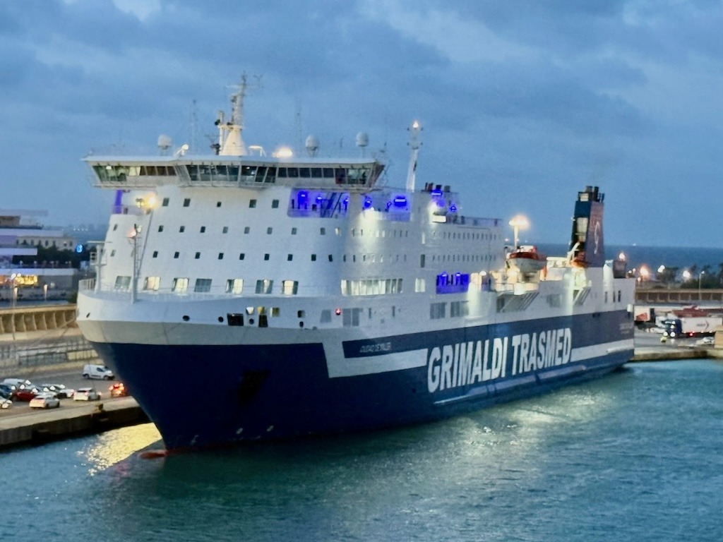 A bordo del ferry “Ciudad de Sóller”, la apuesta de Trasmed en la línea Valencia-Palma