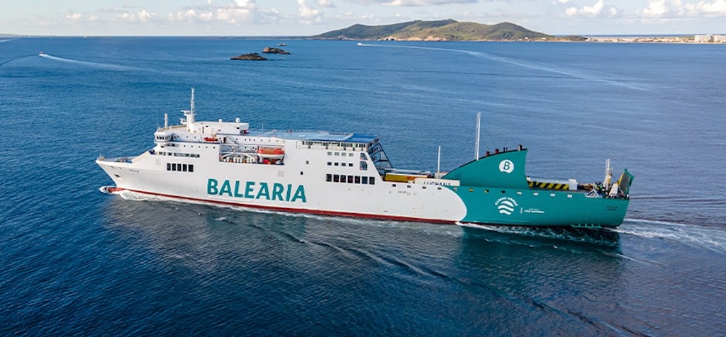 Balearia incorpora una cuarta rotación a la línea Huelva-Canarias con el ferry chipriota “Sicilia”
