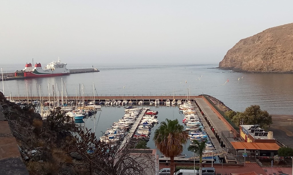 El ferry “Al Andalus Express” llega por primera vez al puerto de San Sebastián La Gomera