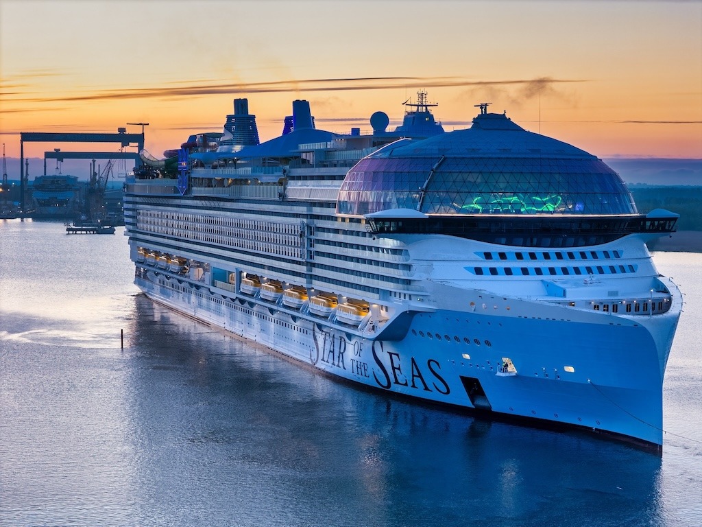 Meyer Turku entrega el gigante “Star of the Seas”, segundo buque de la clase Icon