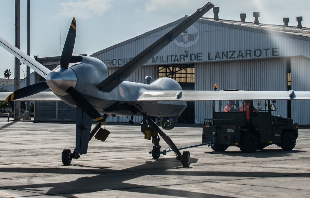 El Aeródromo Militar de Lanzarote pasa a la categoría de base aérea y el despliegue de drones Predator B