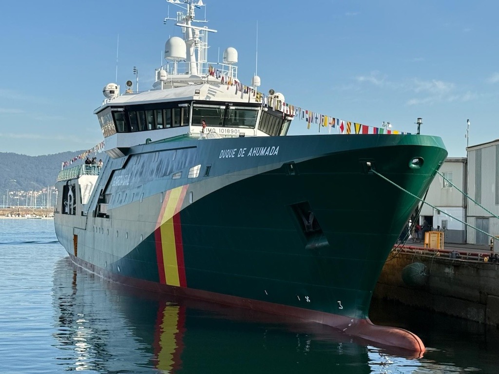 Entrega oficial del patrullero oceánico “Duque de Ahumada”, un hito relevante de la Guardia Civil