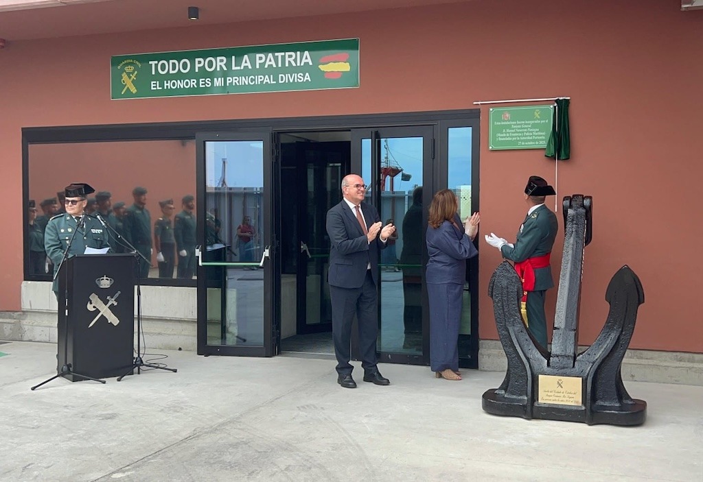 Inauguradas las nuevas instalaciones de la Guardia Civil en el puerto de Las Palmas