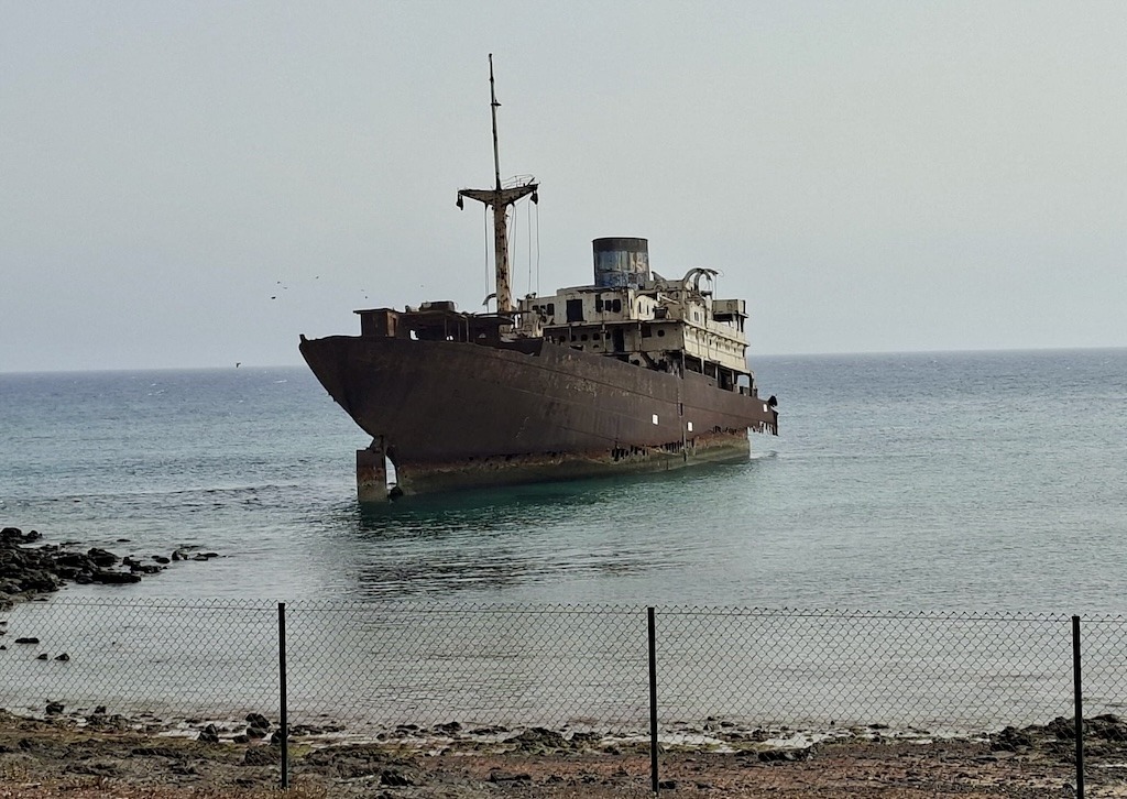 Se cumplen 44 años de la varada del buque griego “Telamon” en Arrecife de Lanzarote