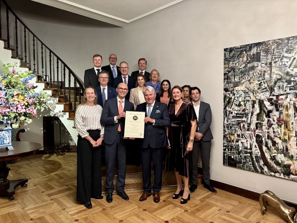 Países Bajos reconoce la labor meritoria de Stan Weytens, cónsul honorario en Tenerife