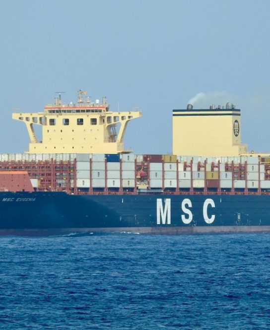 El puerto de Santa Cruz de Tenerife recibe el transbordo de tres buques portacontenedores de MSC en siete días