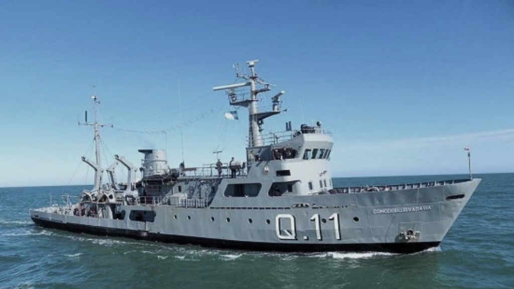 La Armada argentina subasta el buque hidrográfico "ARA Comodoro Rivadavia" para desguace