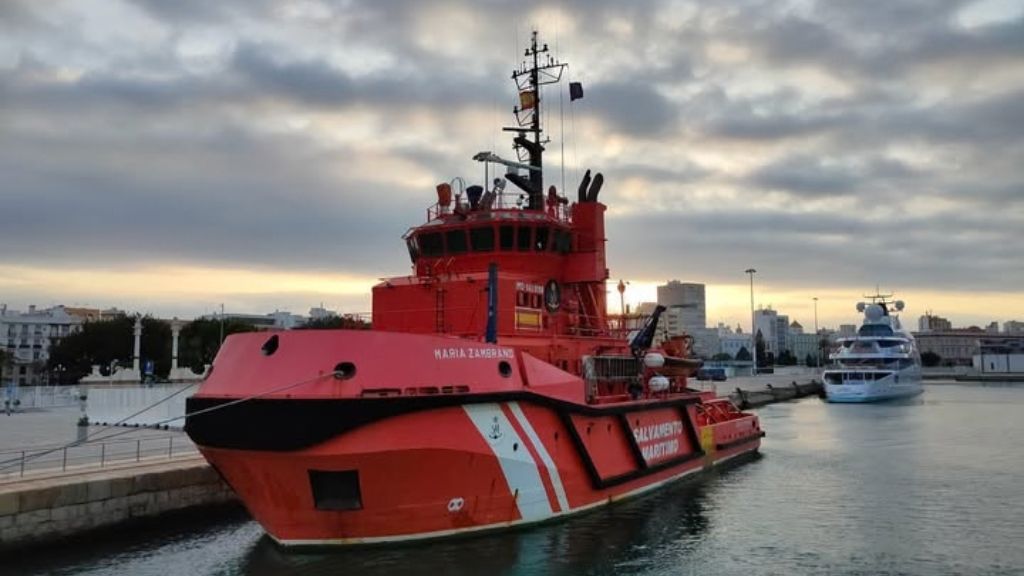 El buque "María Zambrano" de Salvamento Marítimo abrirá sus puertas en el Salón Náutico de Barcelona