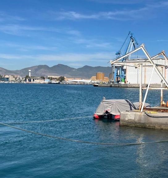 El puerto de Castellón ensaya nueva tecnología robótica para inspecciones submarinas