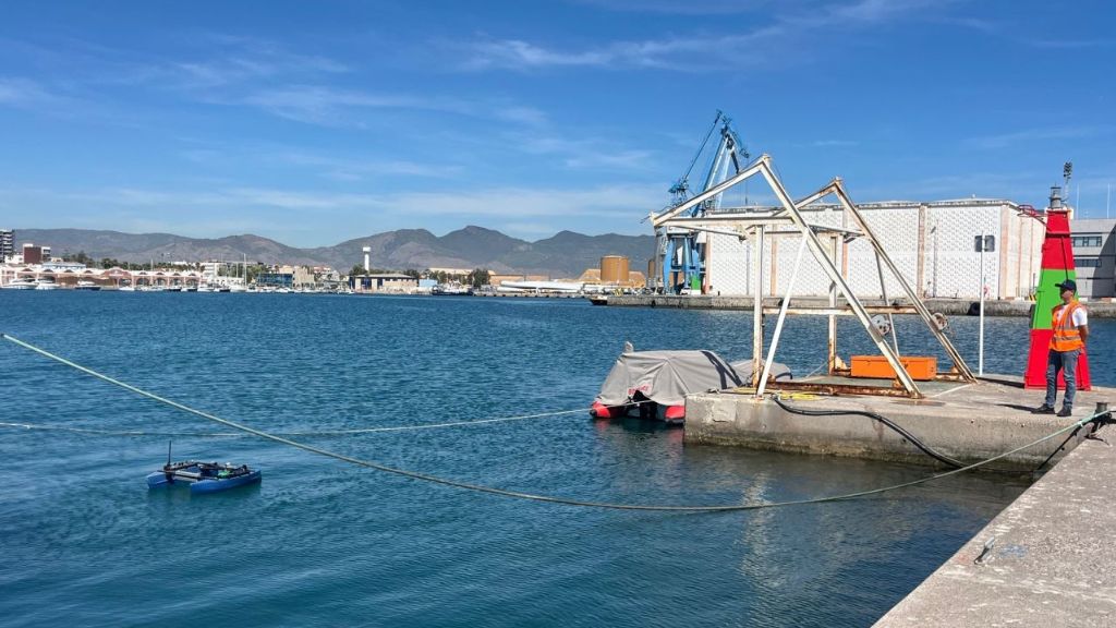 El puerto de Castellón ensaya nueva tecnología robótica para inspecciones submarinas