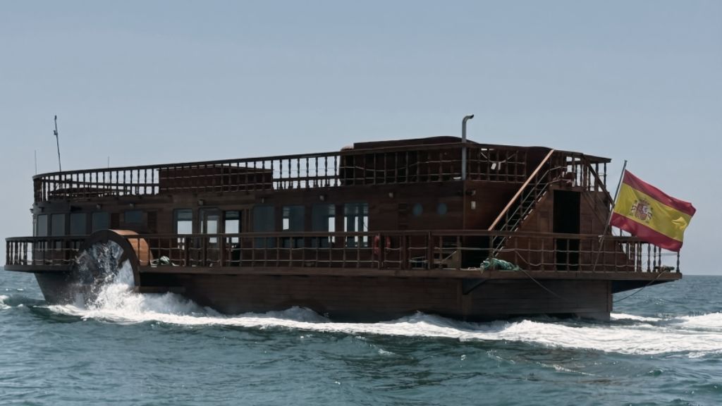 El histórico buque "Real Fernando" vuelve a navegar por el Guadalquivir dos siglos después
